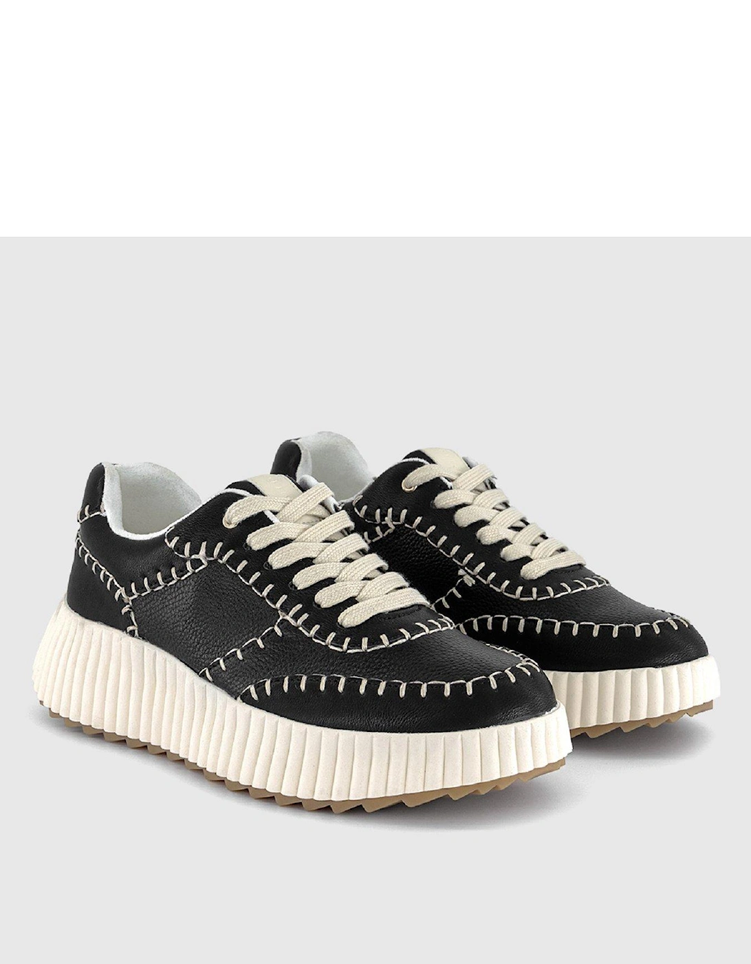 Taylor Stitch Detail Athliesure Trainer - Black