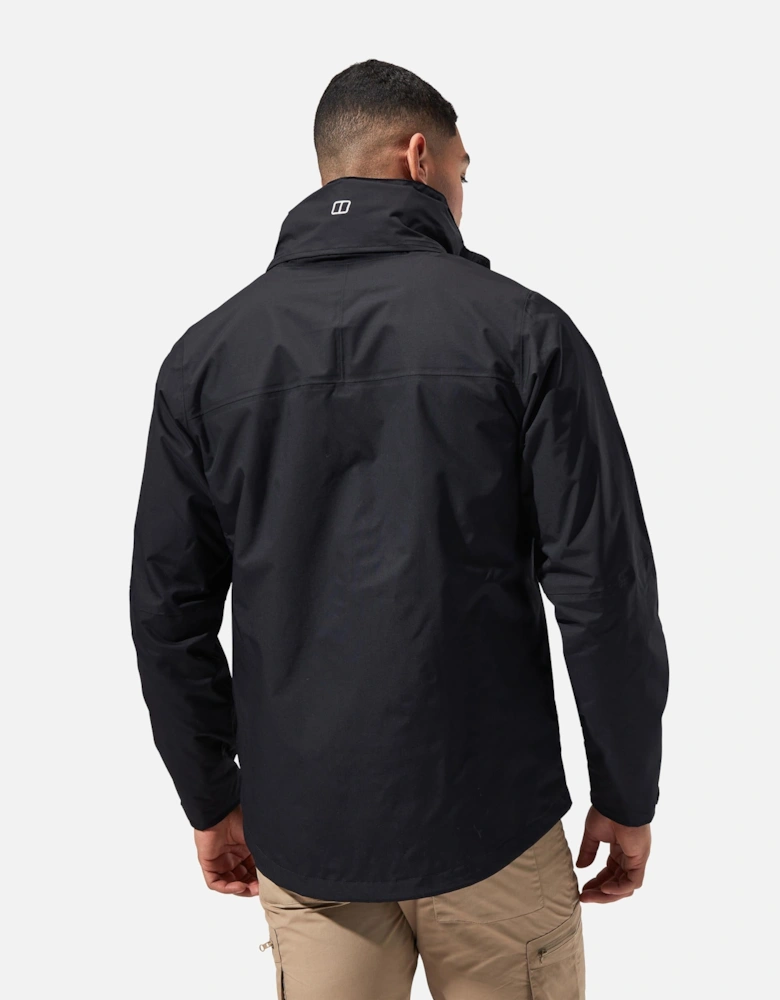 Mens RG Alpha 2.0 Waterproof Jacket - Black - M