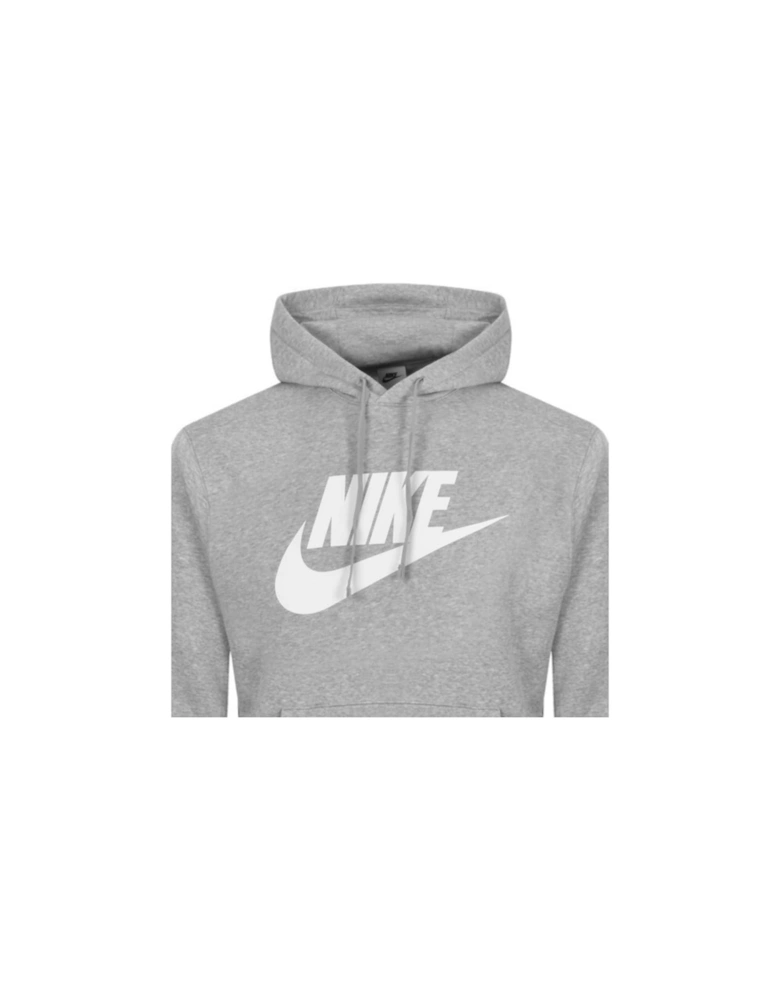 Swoosh Logo Hoodie Grey