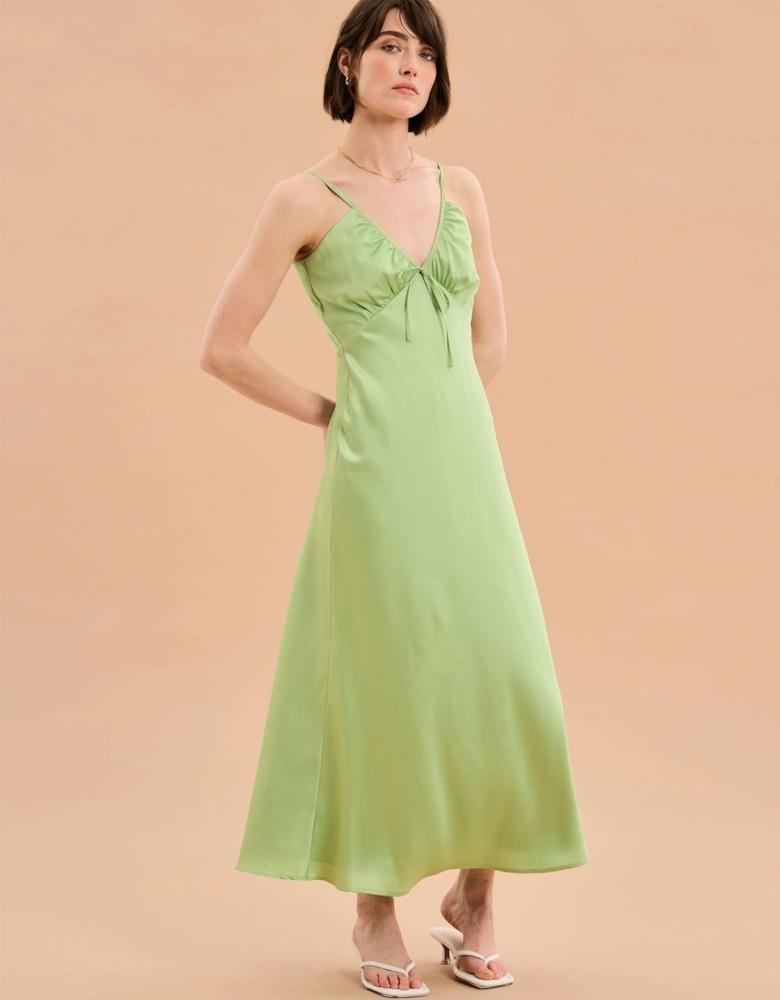 Trudy Dress in Pistachio