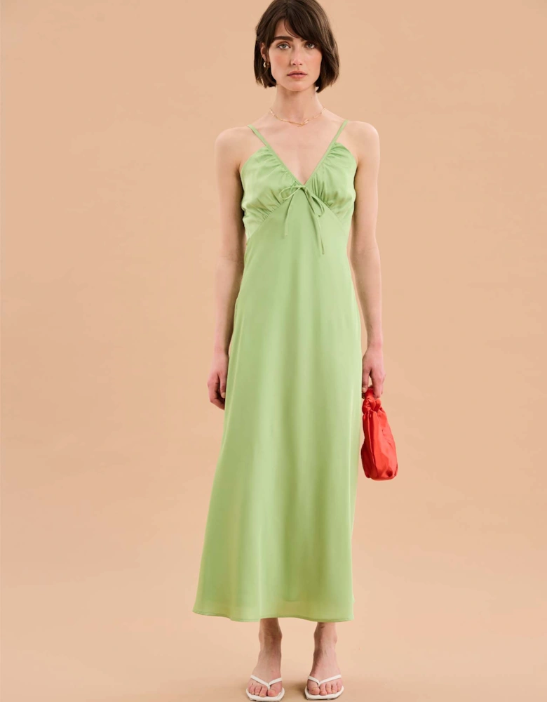 Trudy Dress in Pistachio