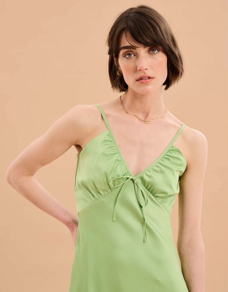 Trudy Dress in Pistachio