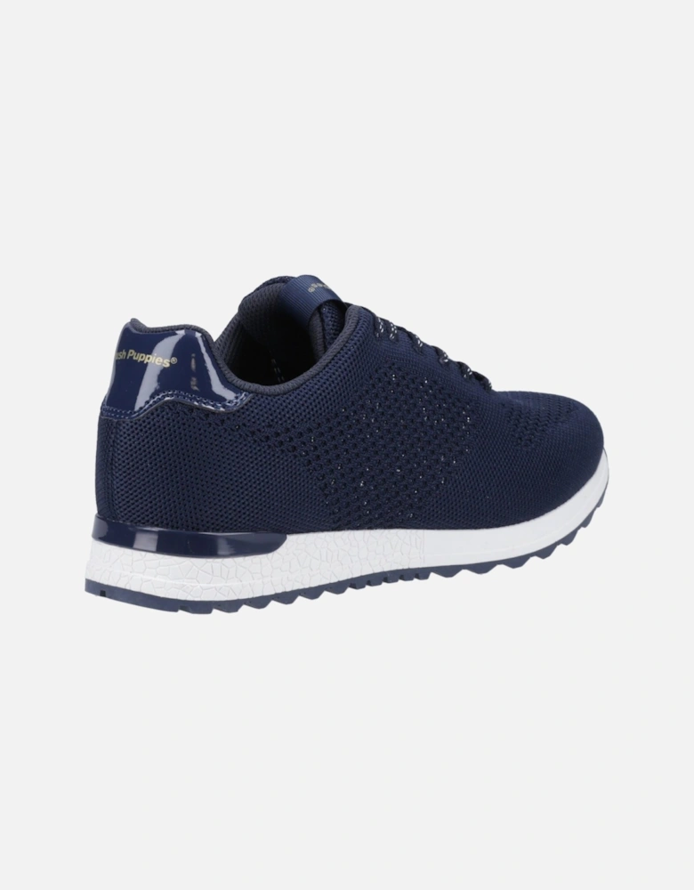 Katrina Textile Women's Navy Trainers