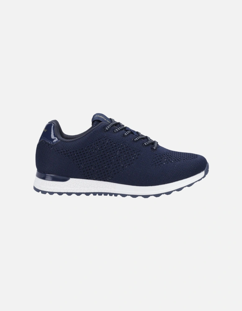 Katrina Textile Women's Navy Trainers