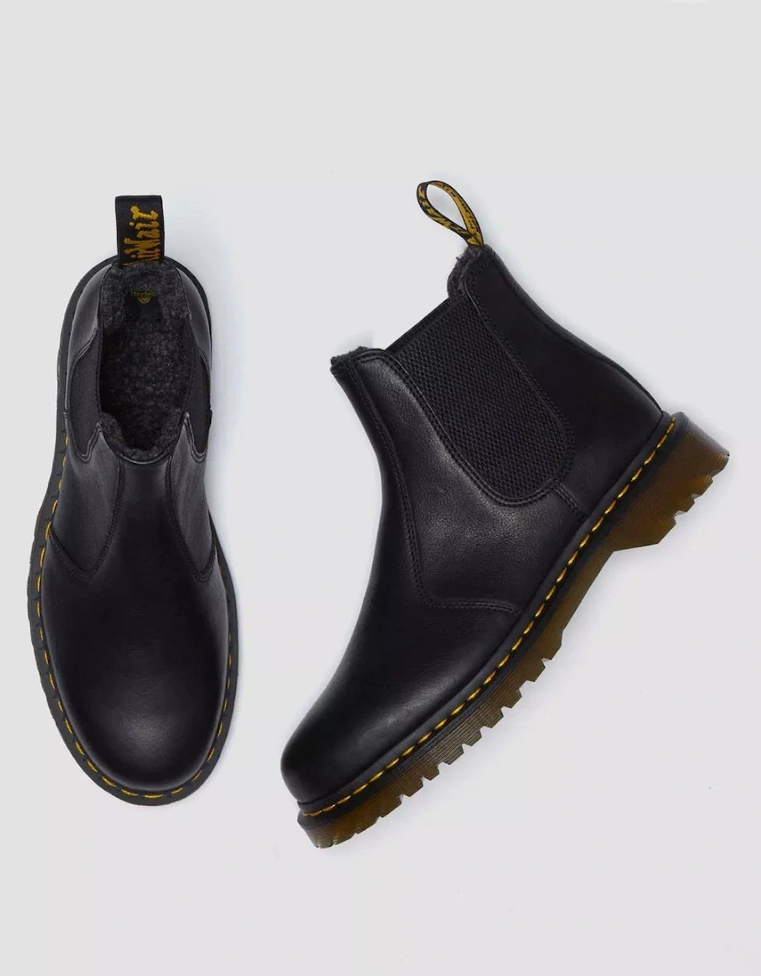 Dr. Martens - 31874001 UNISEX 2976 WL GRIZZLY BLACK