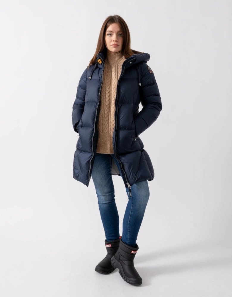 Janet Womens Hooded Down Padded Jacket