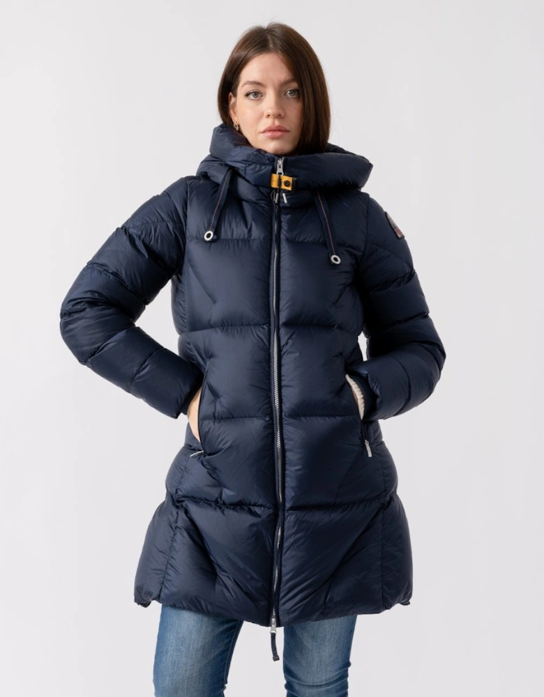 Janet Womens Hooded Down Padded Jacket