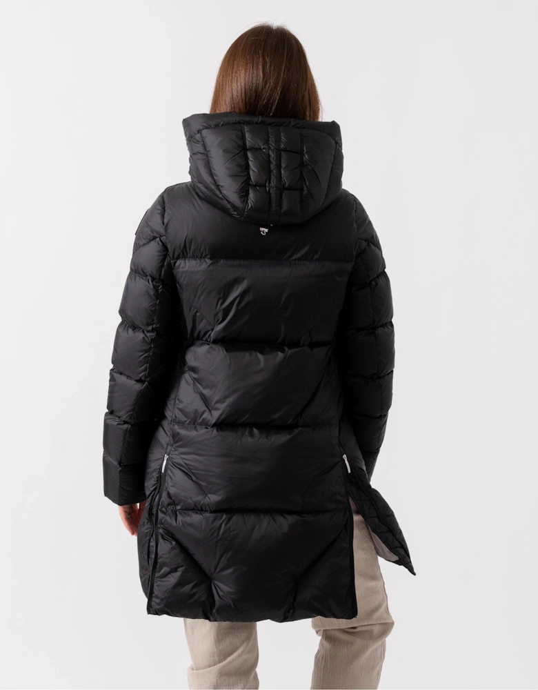 Janet Womens Hooded Down Padded Jacket