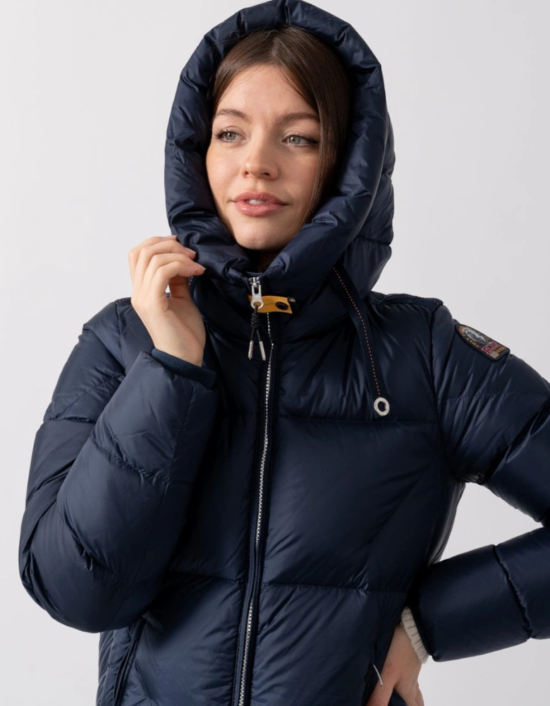 Janet Womens Hooded Down Padded Jacket