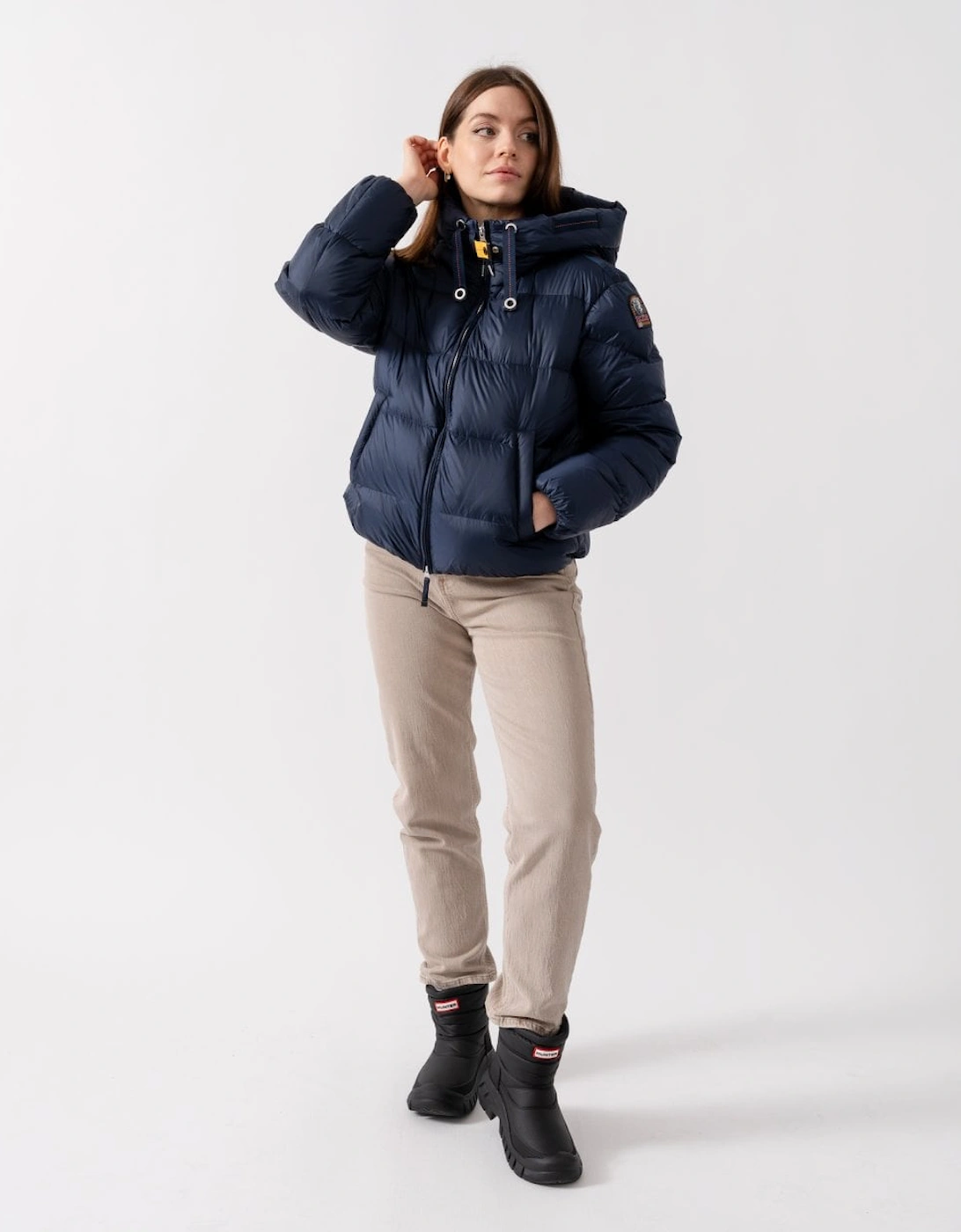 Tilly Womens Hooded Down Padded Jacket