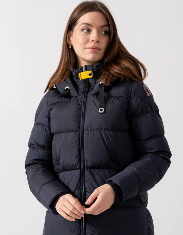 Panda Womens Hooded Down Padded Coat