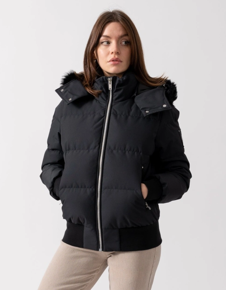 Womens Cloud Shearling Womens Bomber Jacket