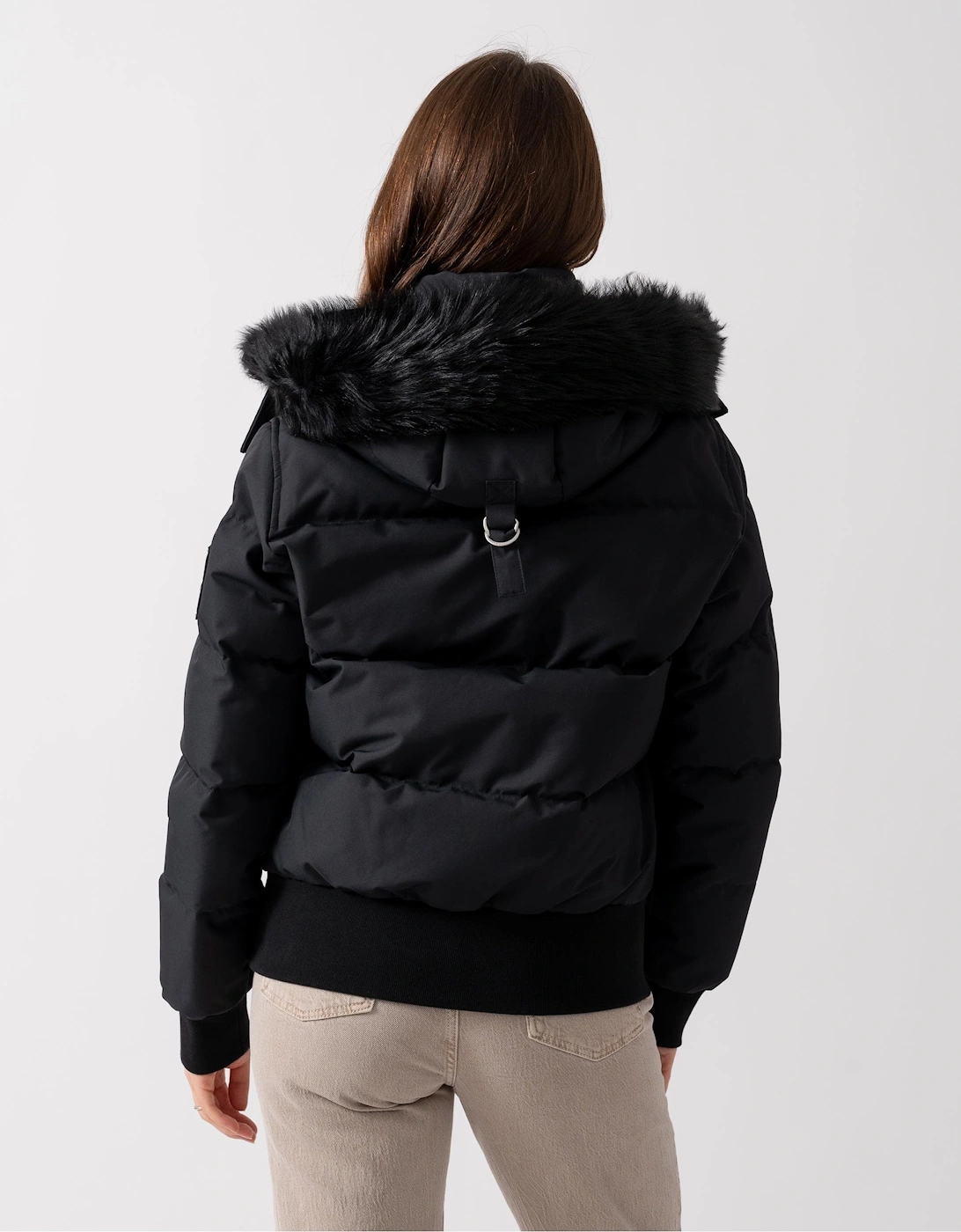 Womens Cloud Shearling Womens Bomber Jacket