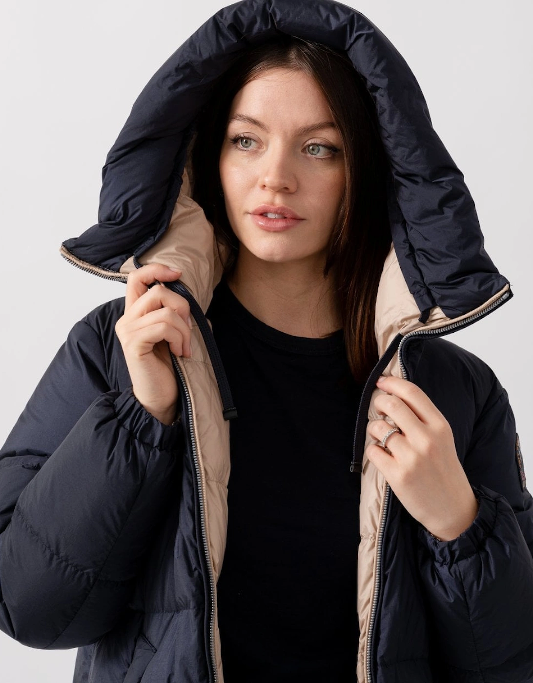 Sleeping Bag Womens Reversible Down Padded Coat