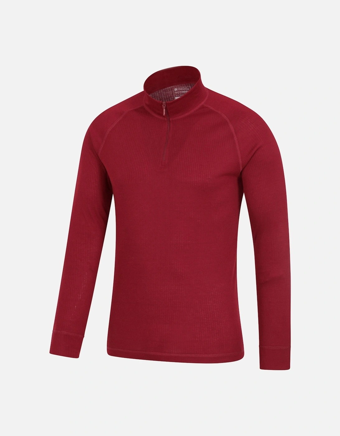 Mens Talus Zip Neck Long-Sleeved Thermal Top