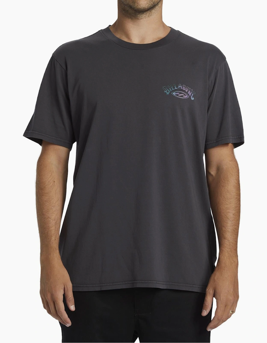 Billabong Men's Billabong Mens Crayon Wave Long Sleeve T-Shirt - Cream