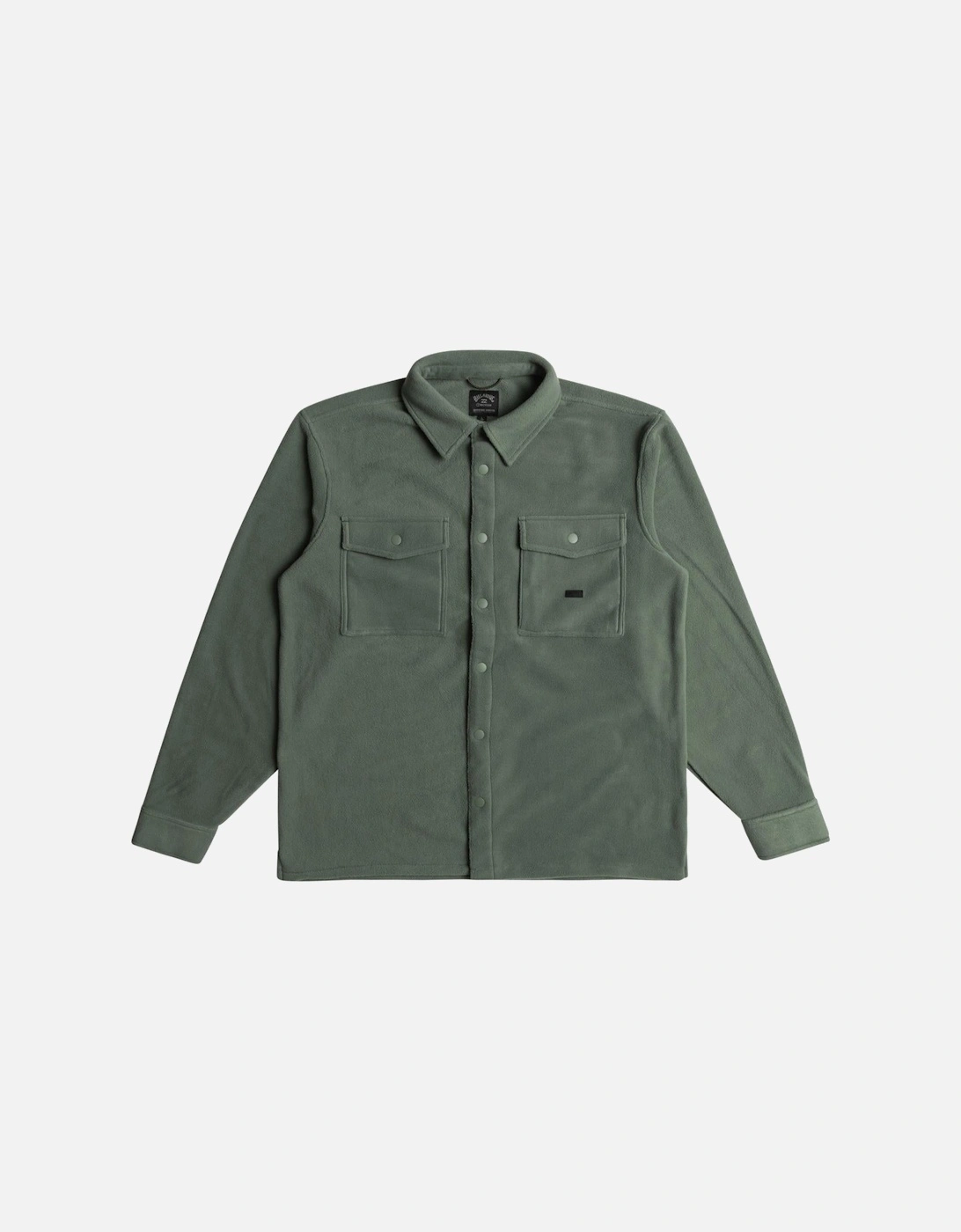 Mens Furnace Plain Shirt Jacket, 2 of 1