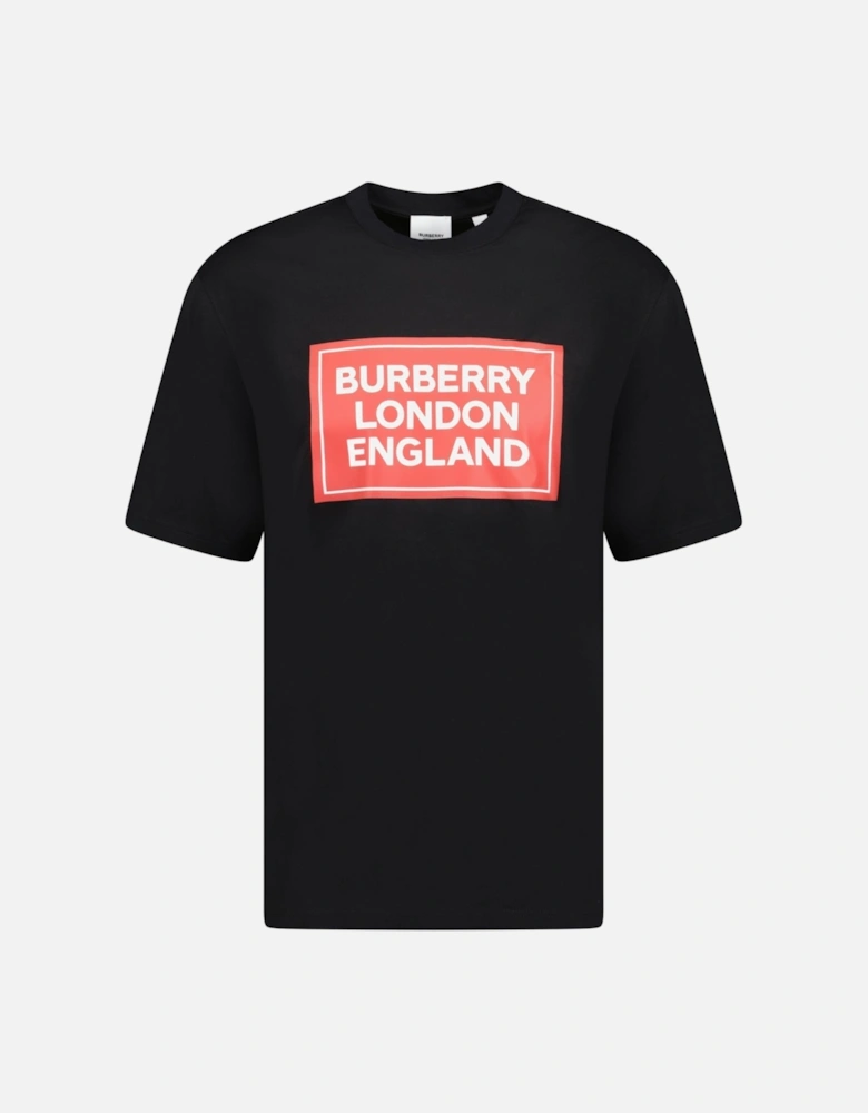 London England Logo T-Shirt Black