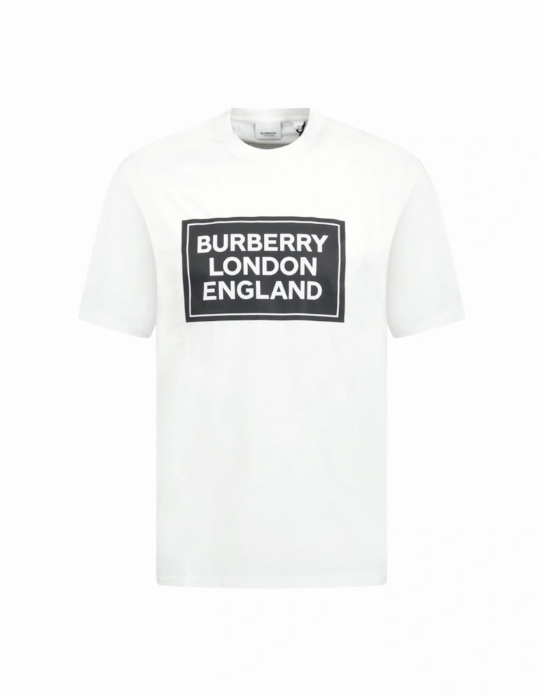 London England Logo T-Shirt White