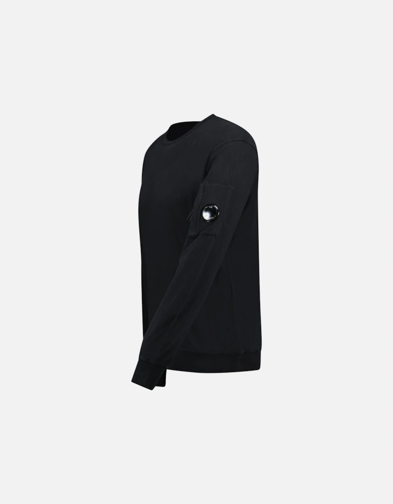 Lens Light Fleece Sweatshirt Black