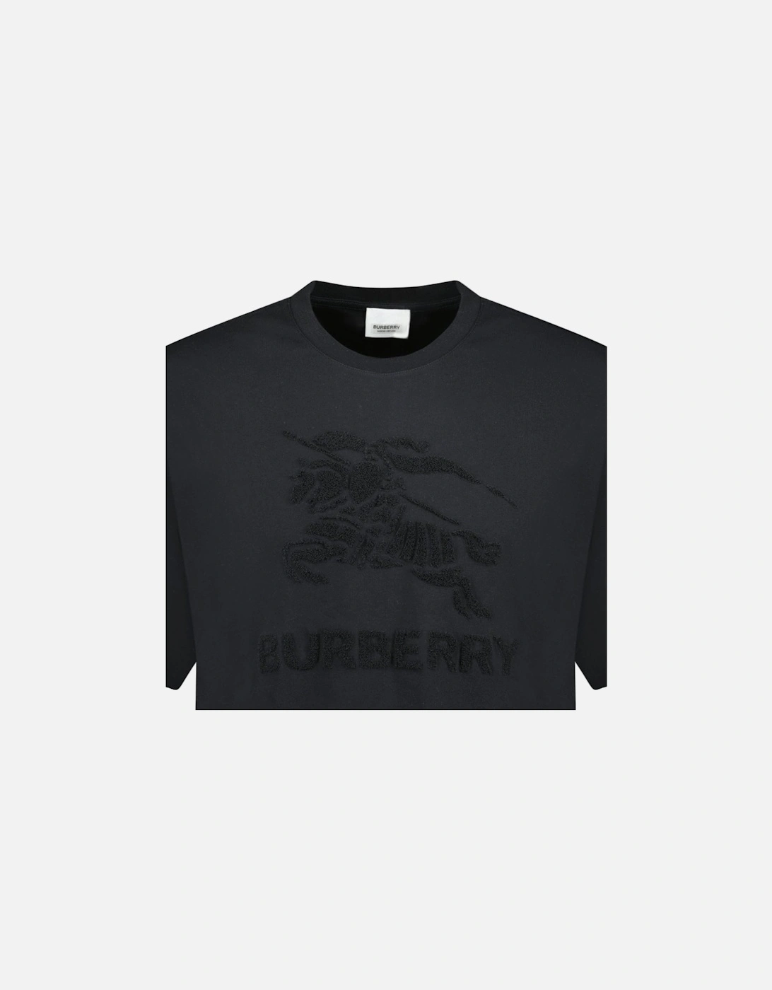 'Raynerton' Cotton Jersey T-Shirt Black