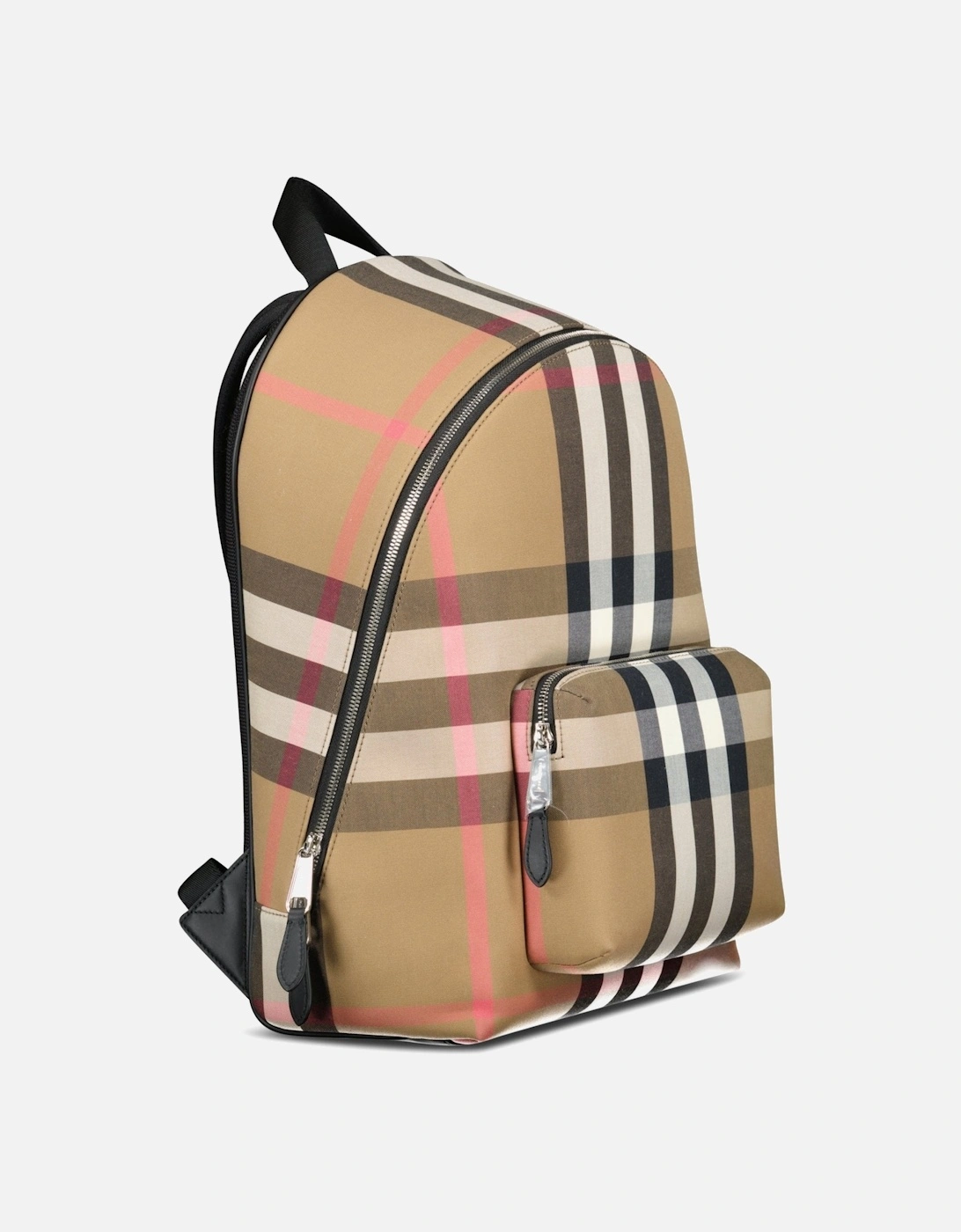 Burberry 'Jeff' Signature Check Rucksack Beige