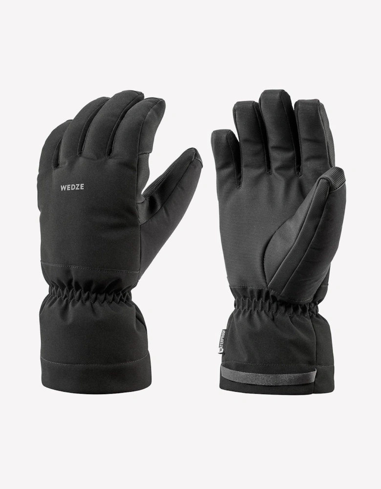 Unisex 500 LT Ski Gloves - Black