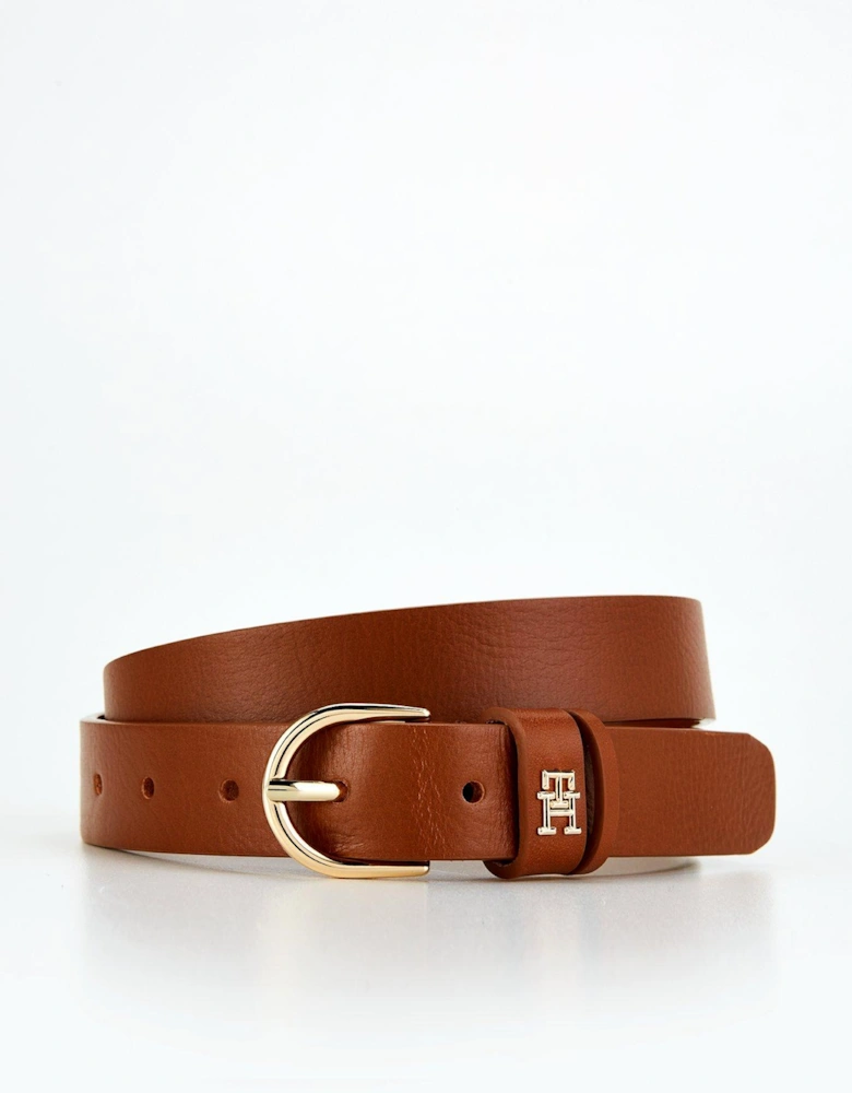 Essential Leather Belt - Brown