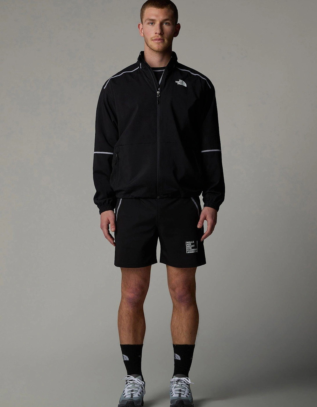 Mens Hakuun Wind Jacket - Black