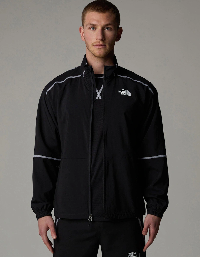 Mens Hakuun Wind Jacket - Black