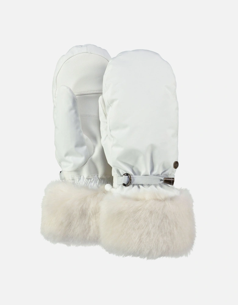 Womens Empire Waterproof Faux Fur Skiing Gloves