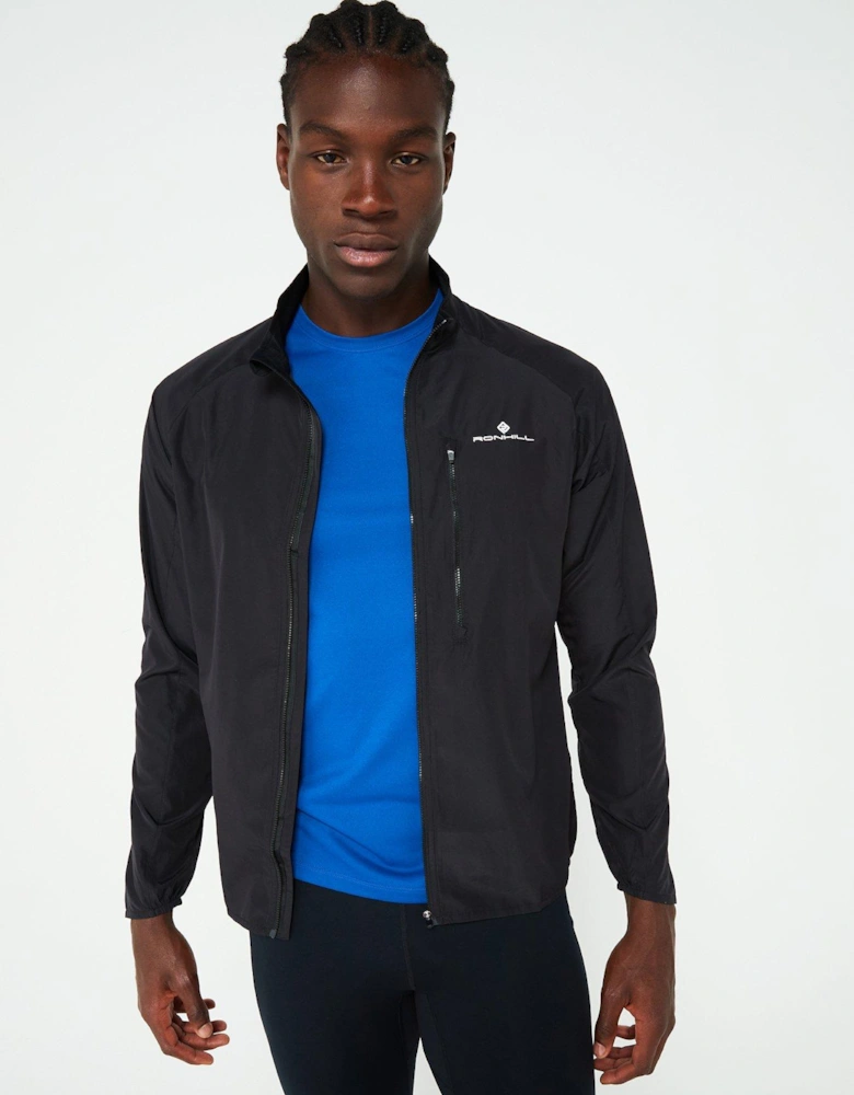Mens Core Running Jacket -Black