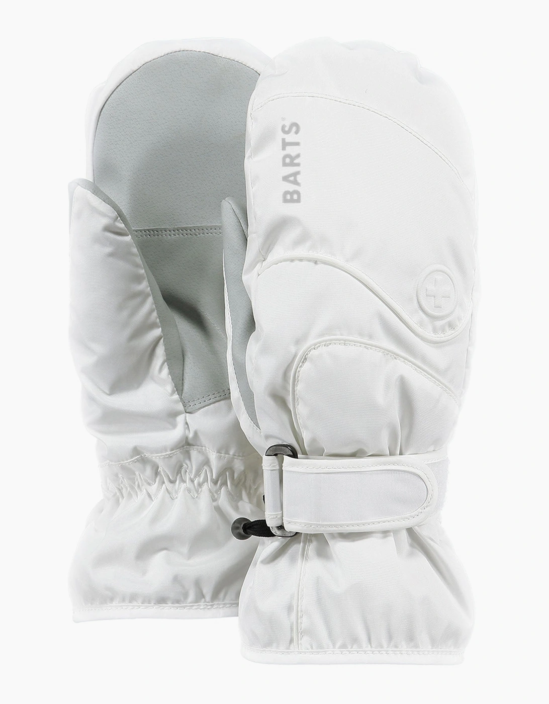 Men's Barts Basic Waterproof Lined Ski Skiing Gloves Mittens - White - Size: L