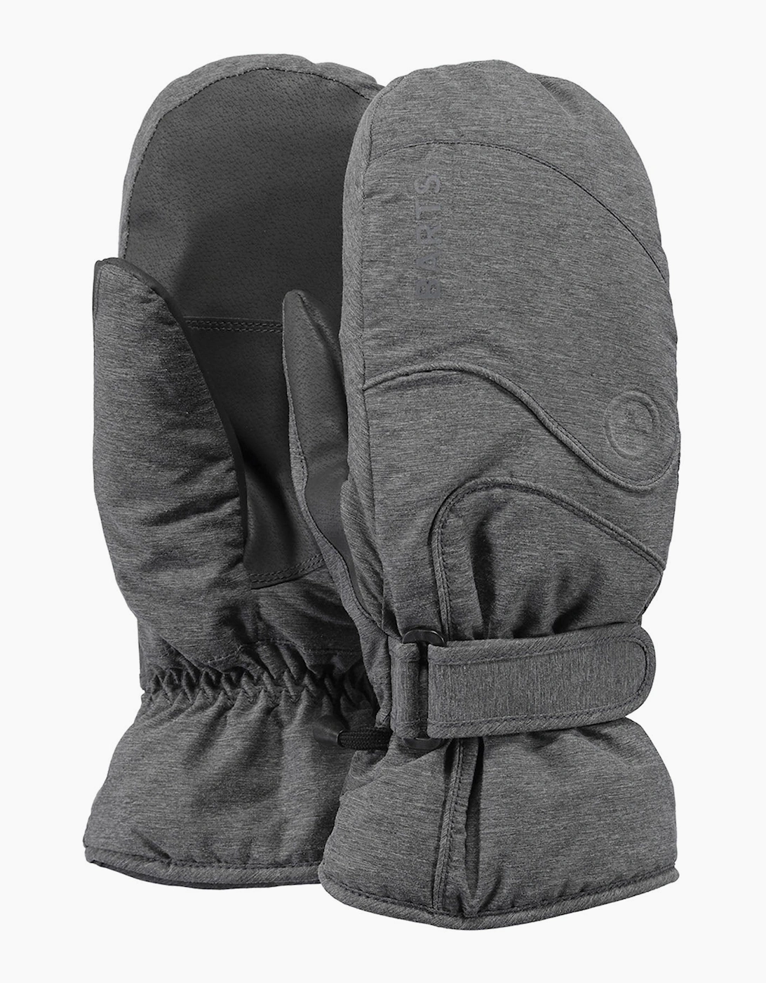 Men's Barts Basic Waterproof Lined Ski Skiing Gloves Mittens - Grey - Size: XS
