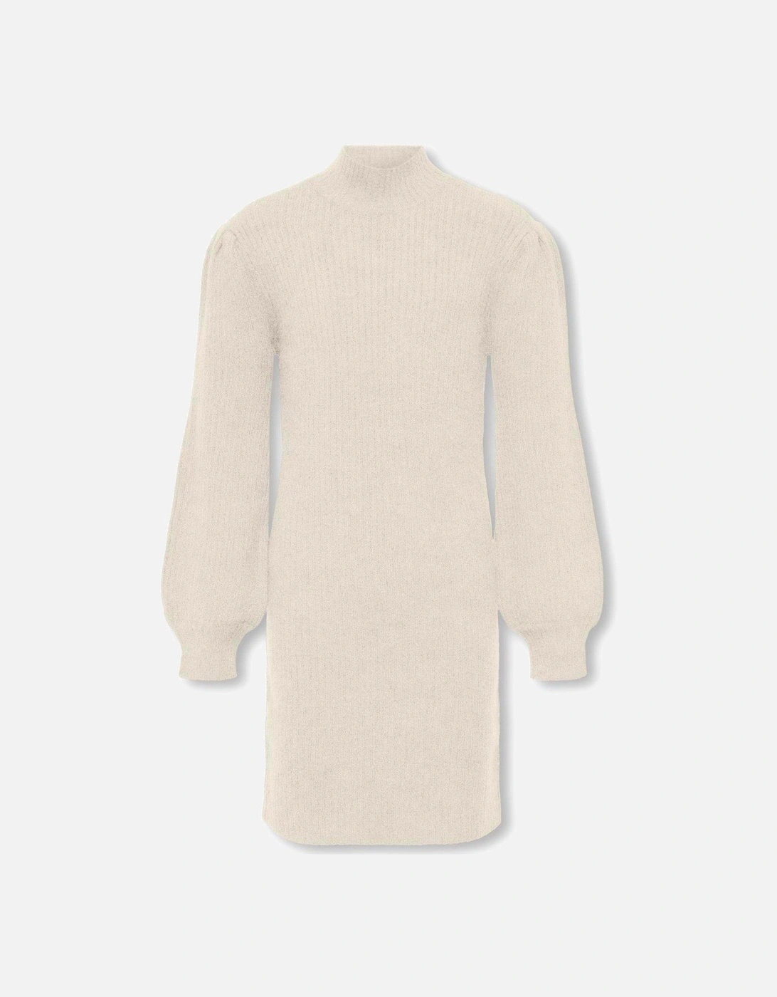 Girls Knitted Dress - Birch, 3 of 2