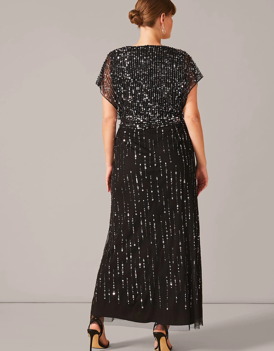 Shante Sequin Maxi Dress