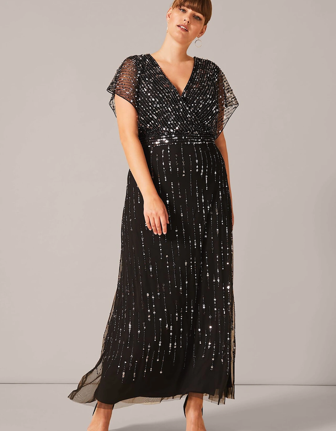 Shante Sequin Maxi Dress, 7 of 6