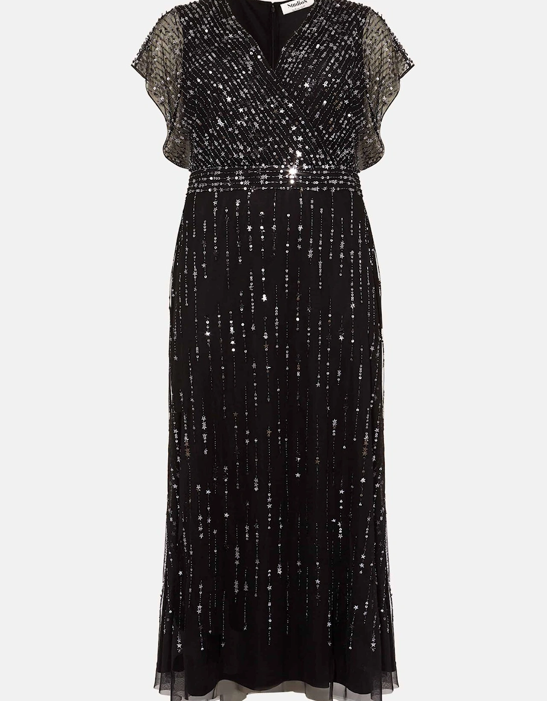 Shante Sequin Maxi Dress