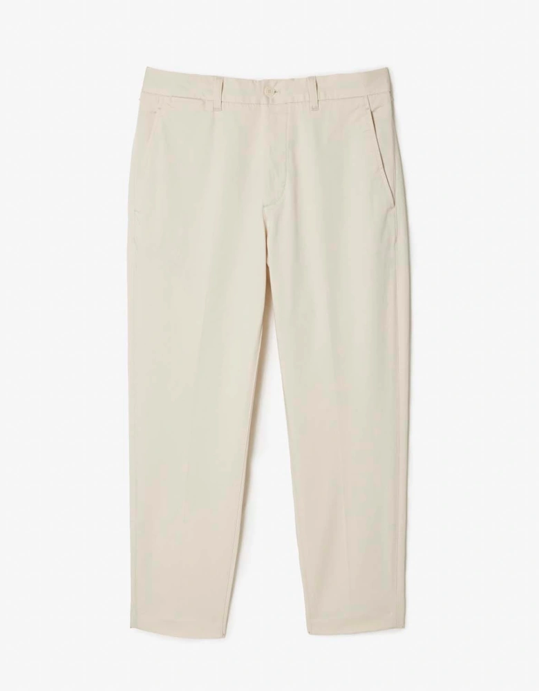 Stretch Cotton Tapered Chinos