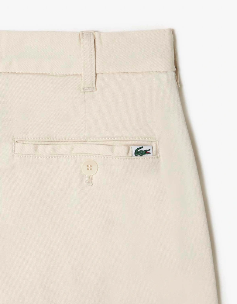 Stretch Cotton Tapered Chinos