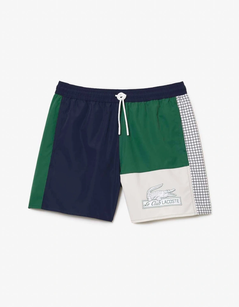 Multi Panel Swim Shorts