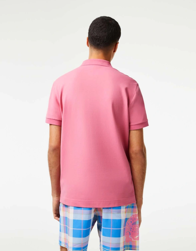 Regular Fit Paris Stretch Piqué Polo Shirt