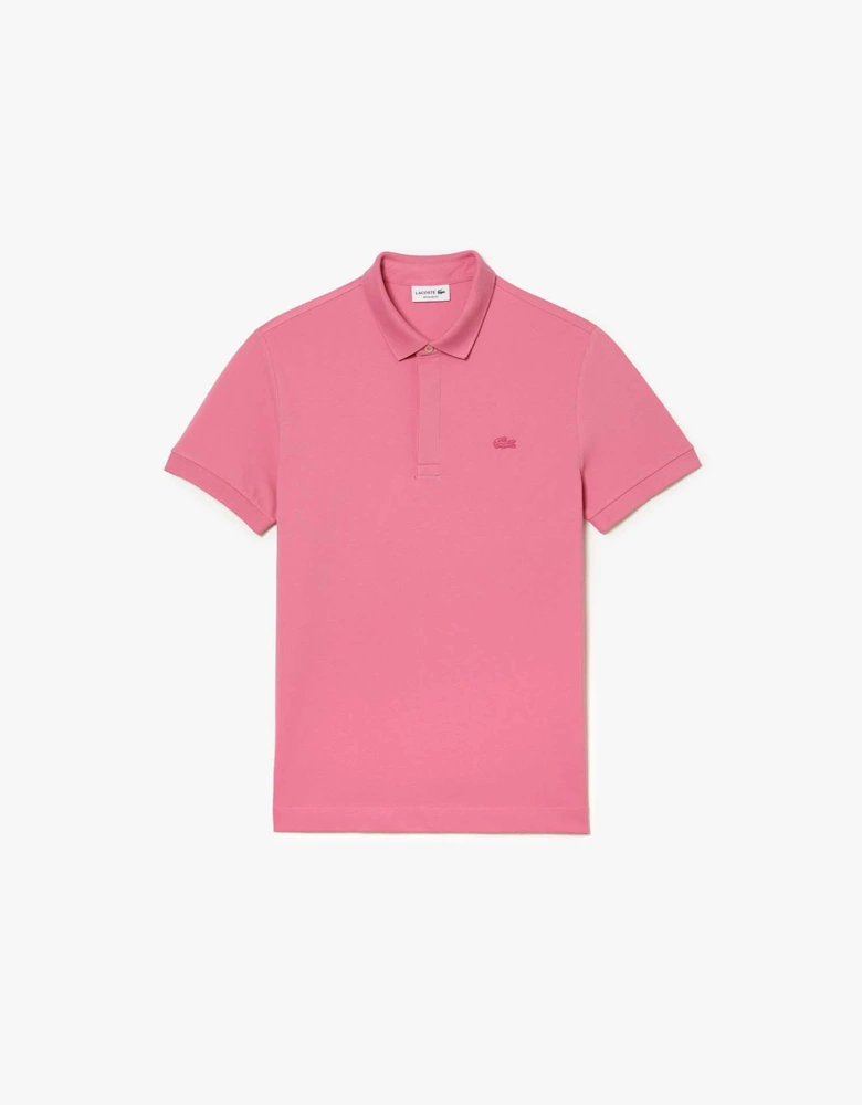 Regular Fit Paris Stretch Piqué Polo Shirt