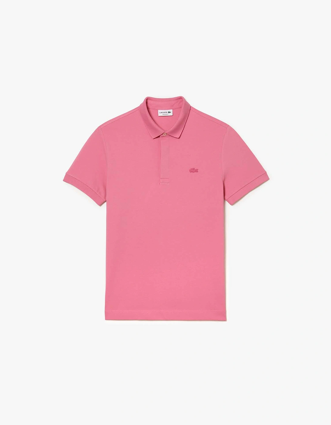 Regular Fit Paris Stretch Piqué Polo Shirt, 6 of 5