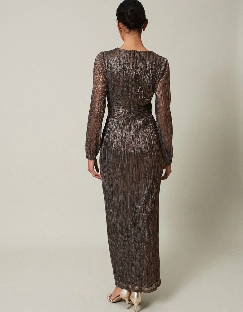 Brielle Shimmer Maxi Dress
