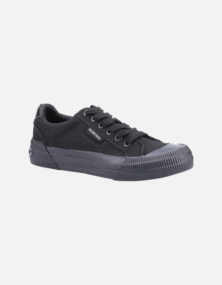 Cheery Plimsolls - Black