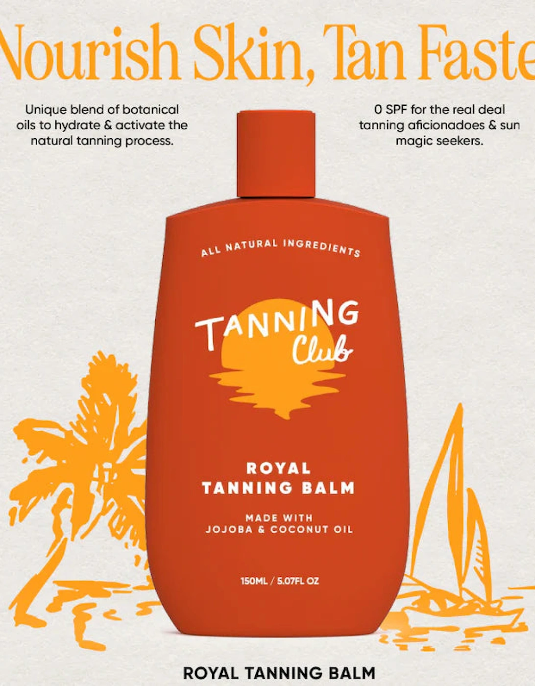 Tanning Club: Royal Tanning Balm 150ml, 2 of 1