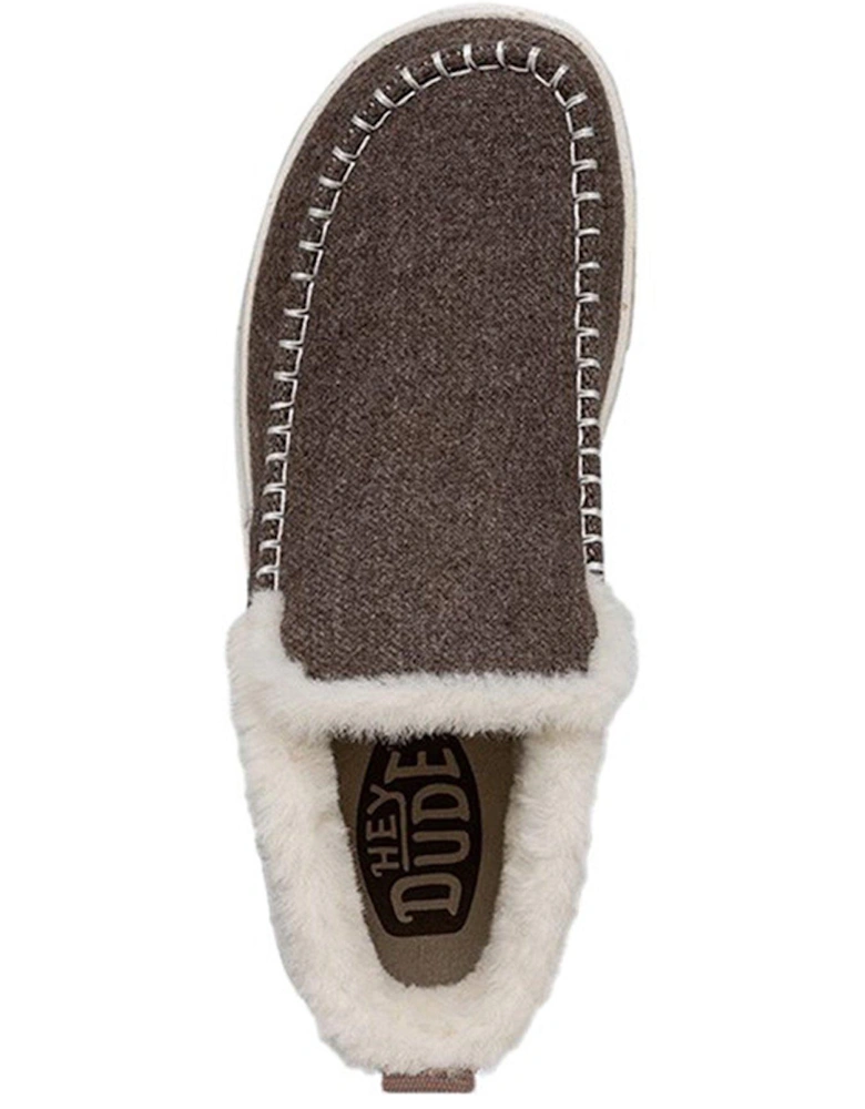 Denny Wool Faux Shearling Boot