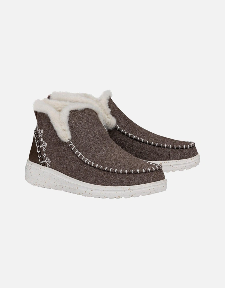 Denny Wool Faux Shearling Boot