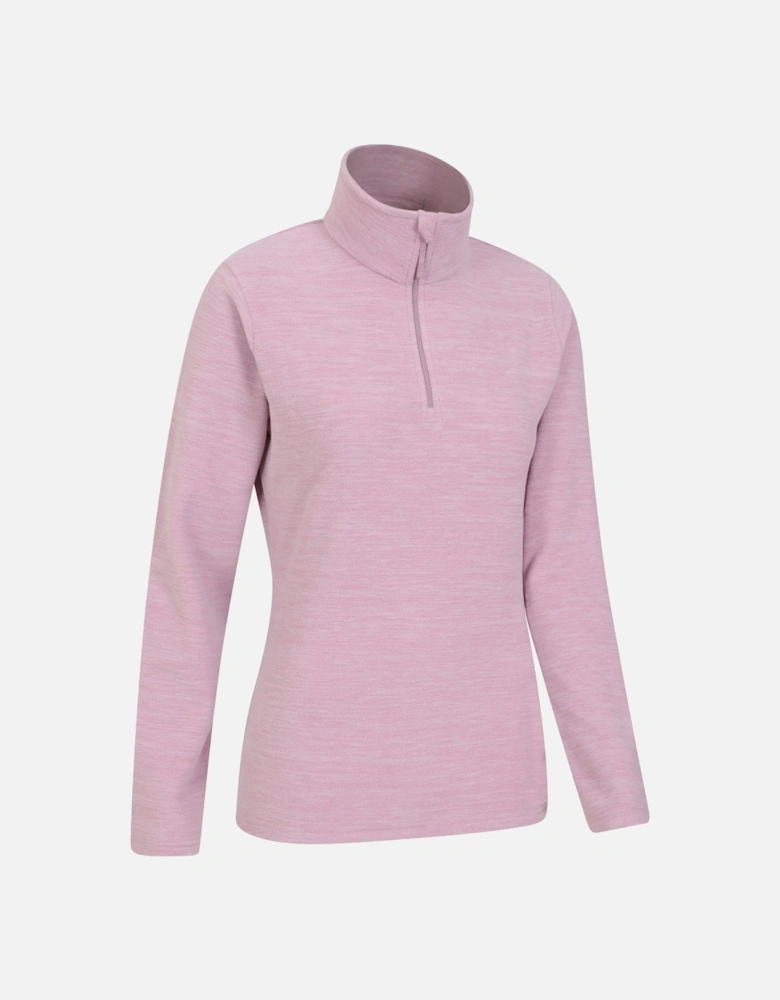 Womens/Ladies Snowdon Melange Fleece Top